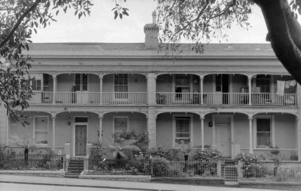 Dwellings in Carlton Street, Carlton, Victoria.