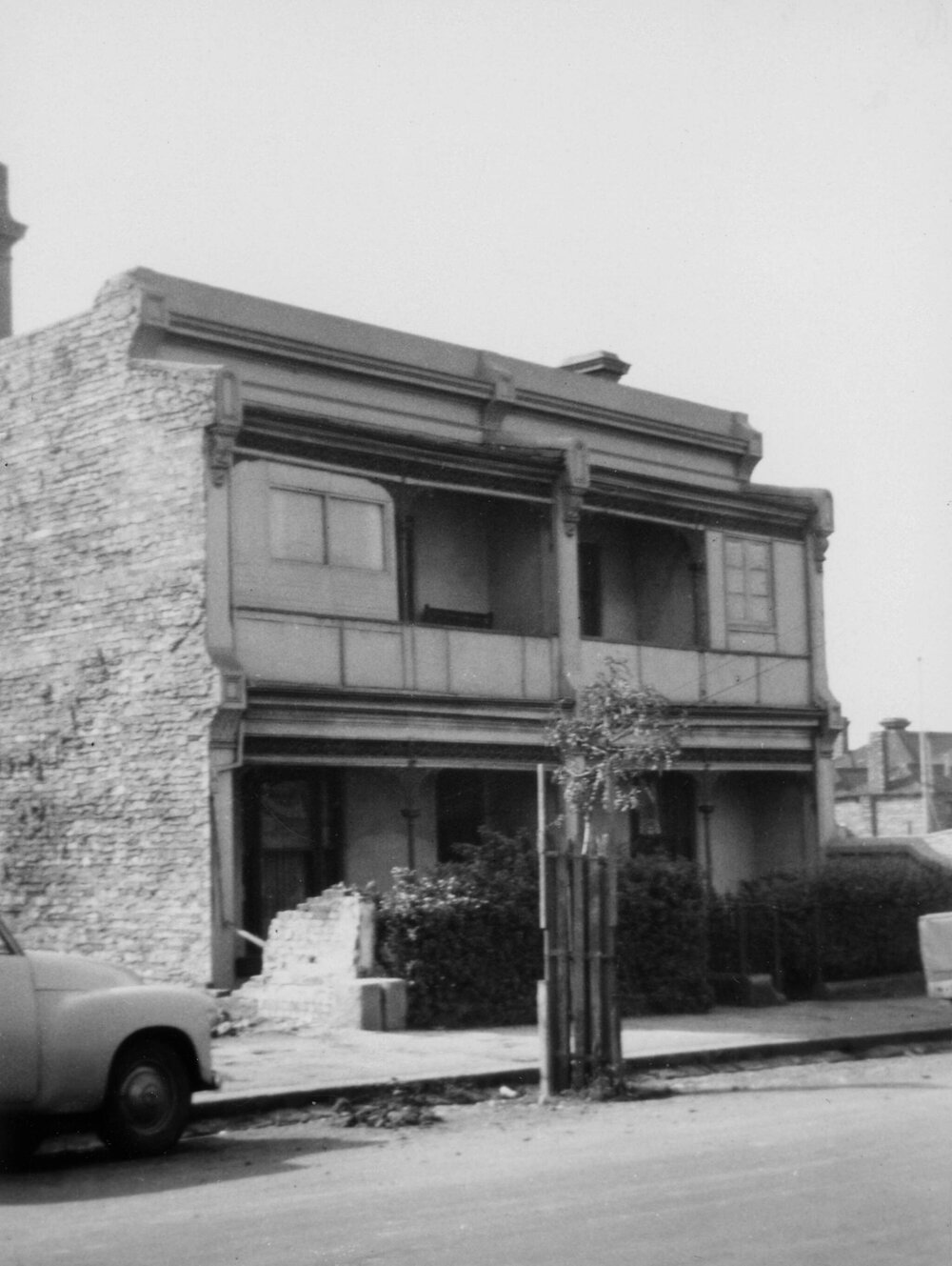 Dwellings in Palmer Street, Fitzroy, Victoria.