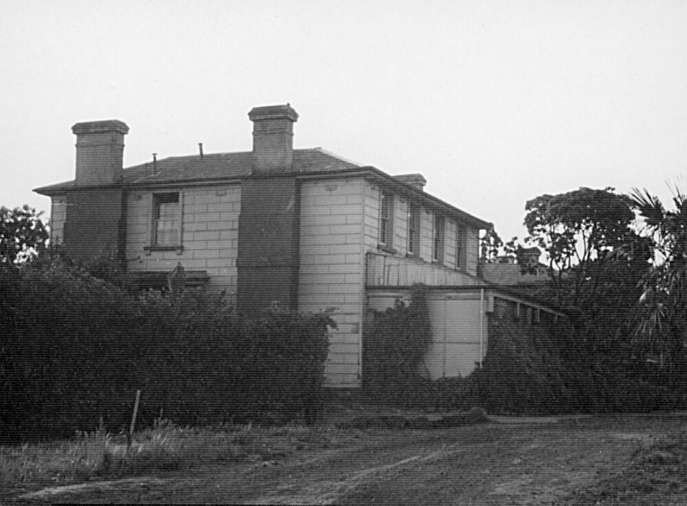 A timber dwelling in Jolimont Square, Jolimont, Victoria.