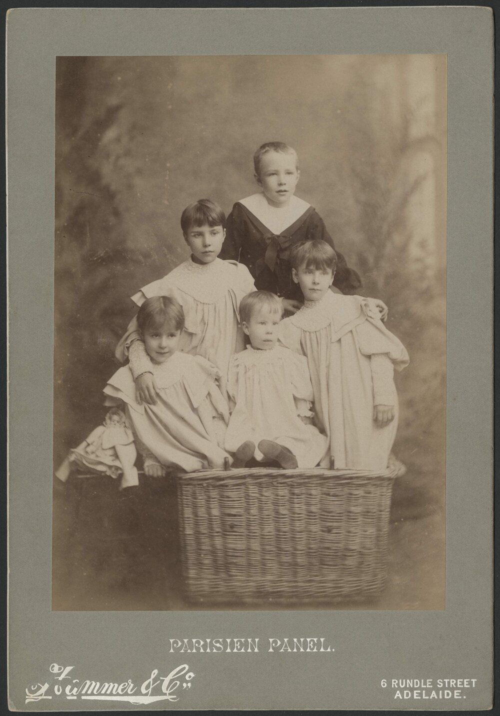 Photograph of J.S. Reid's children when young