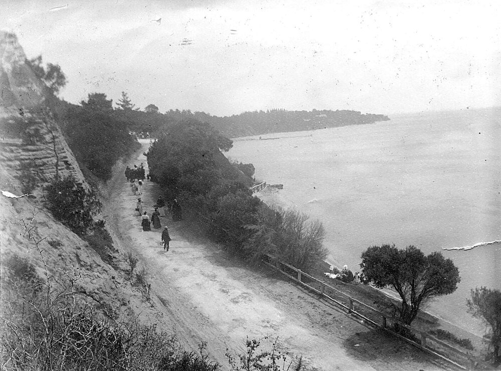 Track by the Sea.