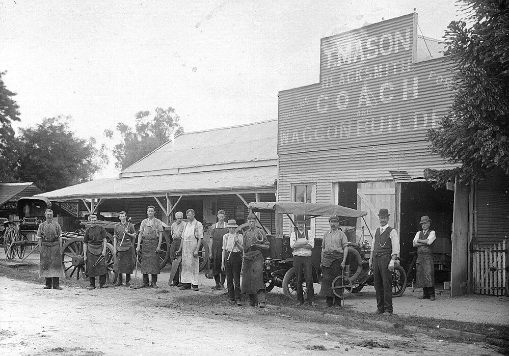 Mason, T. Coach and Wagon Builder