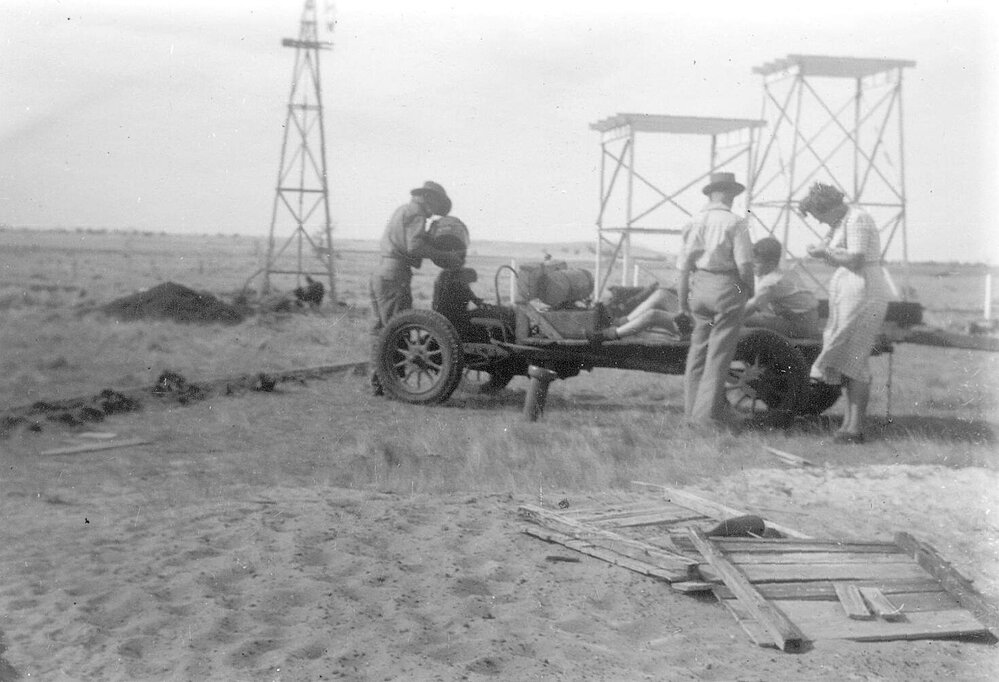 Harry, Edward, Will and Daphne Bishop.