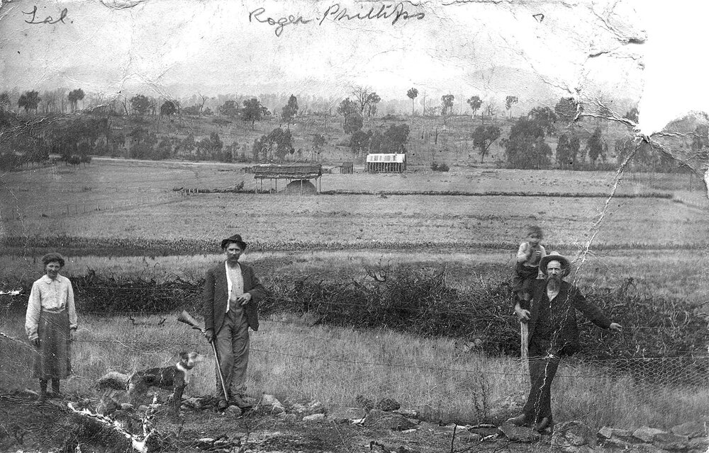 Phillips family, Black Springs.