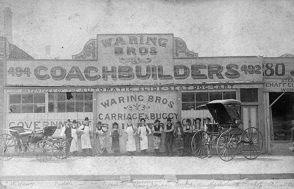 Waring Bros. Coachbuilders.