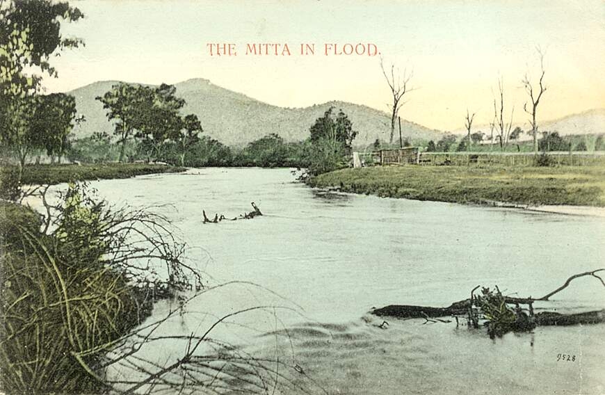 The Mitta in Flood.