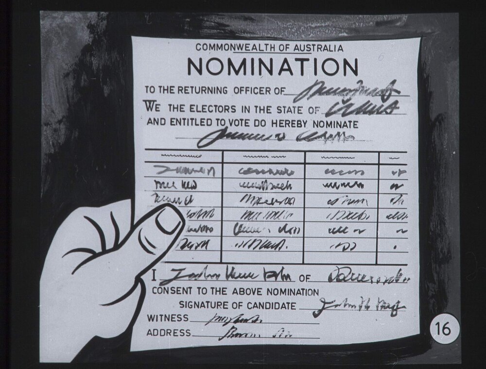 Franchise for Aborigines  No. 16