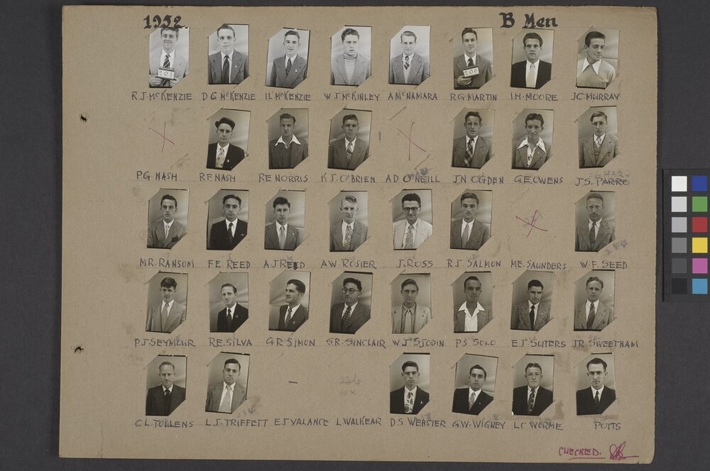 [Melbourne Teachers College Students 1952]