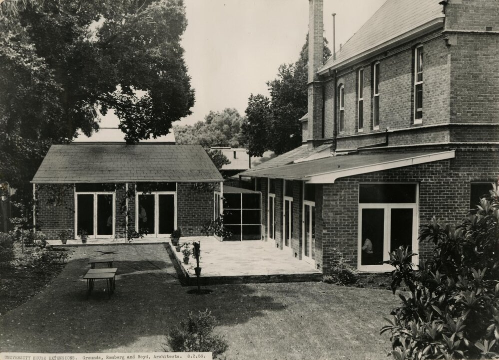 University House Extensions, University of Melbourne, 8 February 1956.