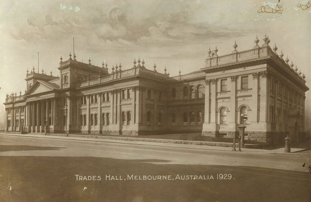 Trades Hall.