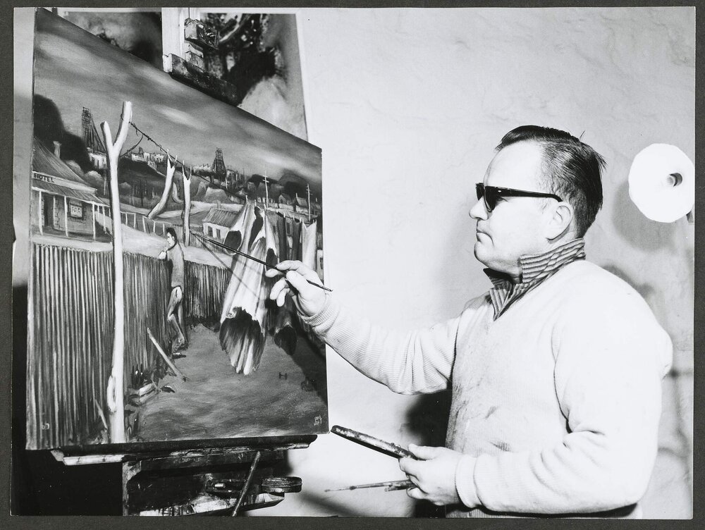 [Pro Hart at Broken Hill]