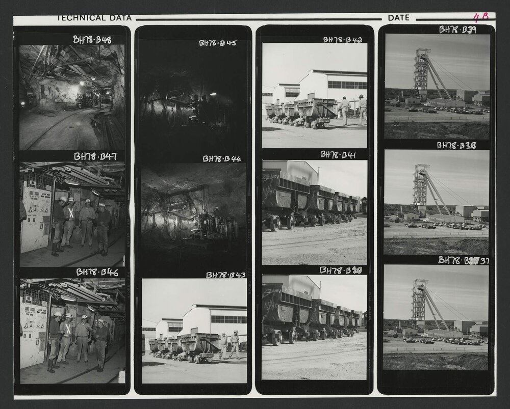 Broken Hill B/W Proofs 1978 Norman Wodetzki