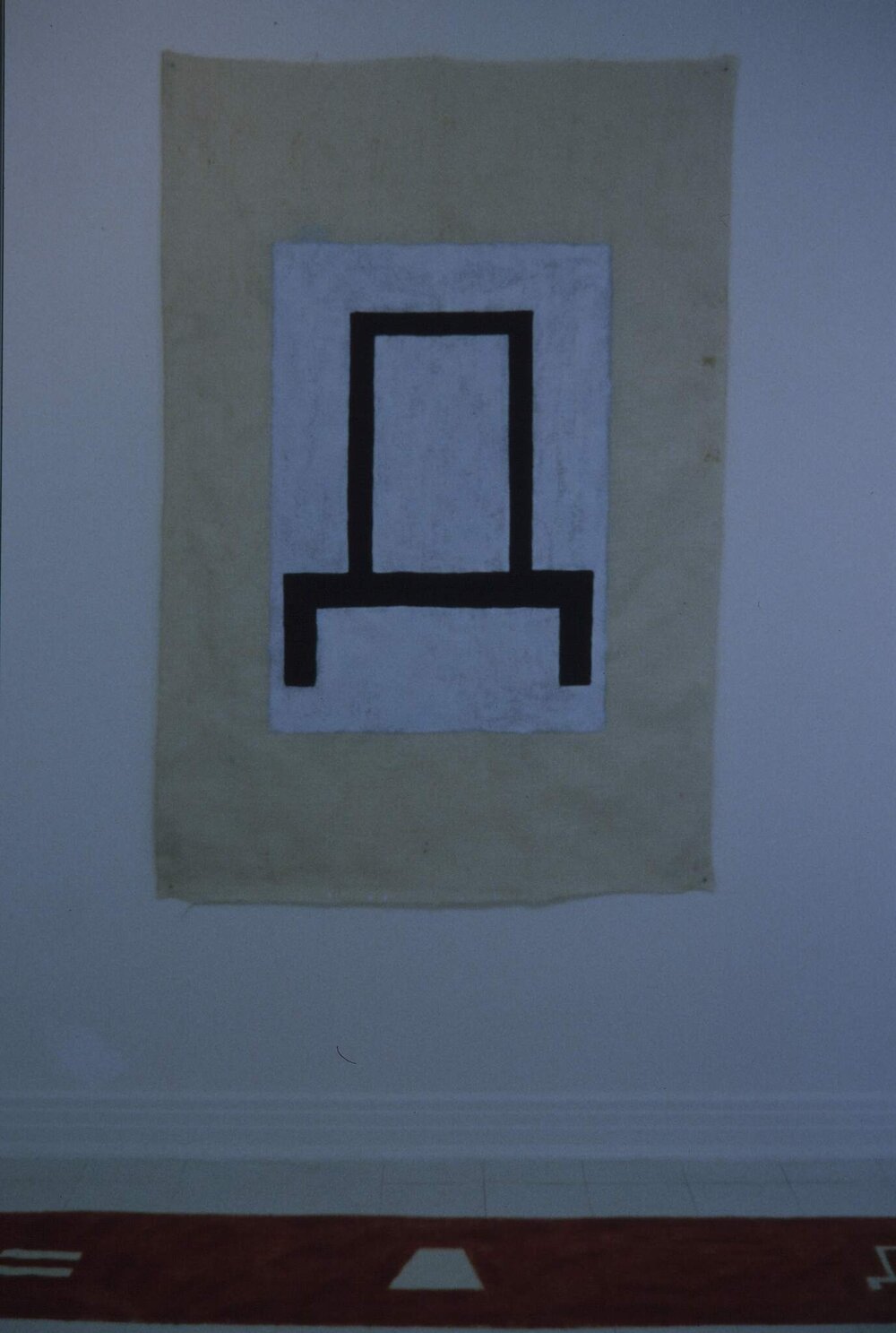 Rosemary Nolan: Paintings on Hessian