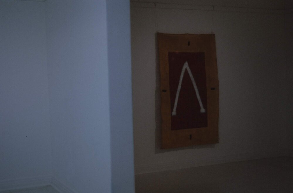 Rosemary Nolan: Paintings on Hessian