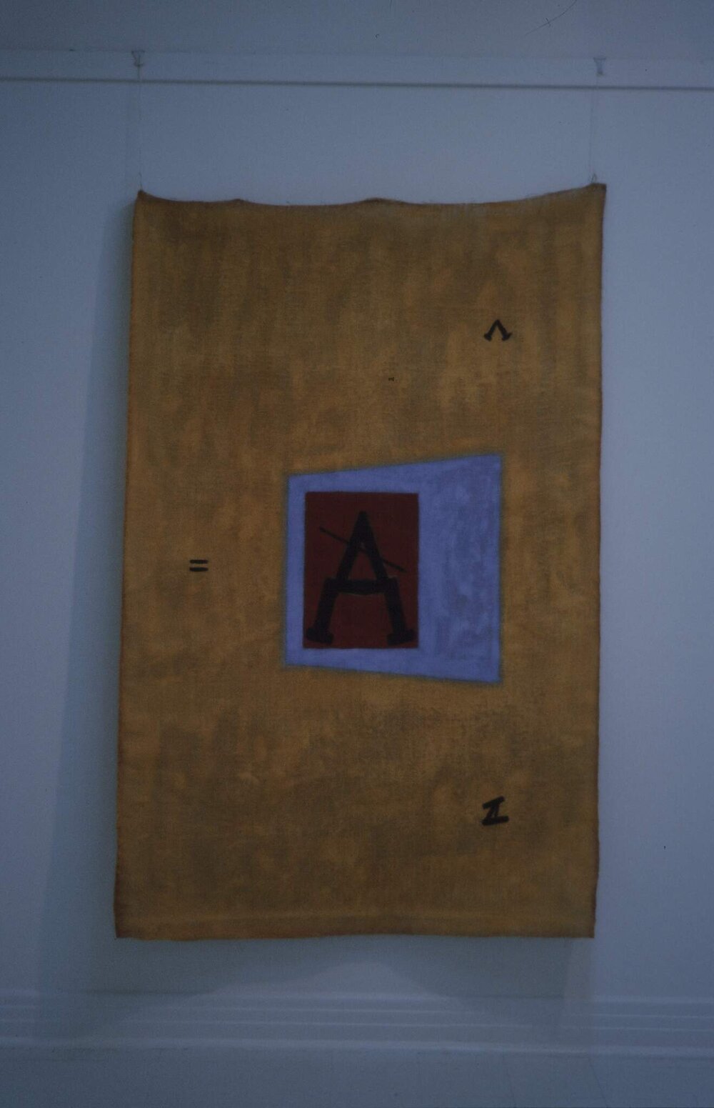 Rosemary Nolan: Paintings on Hessian