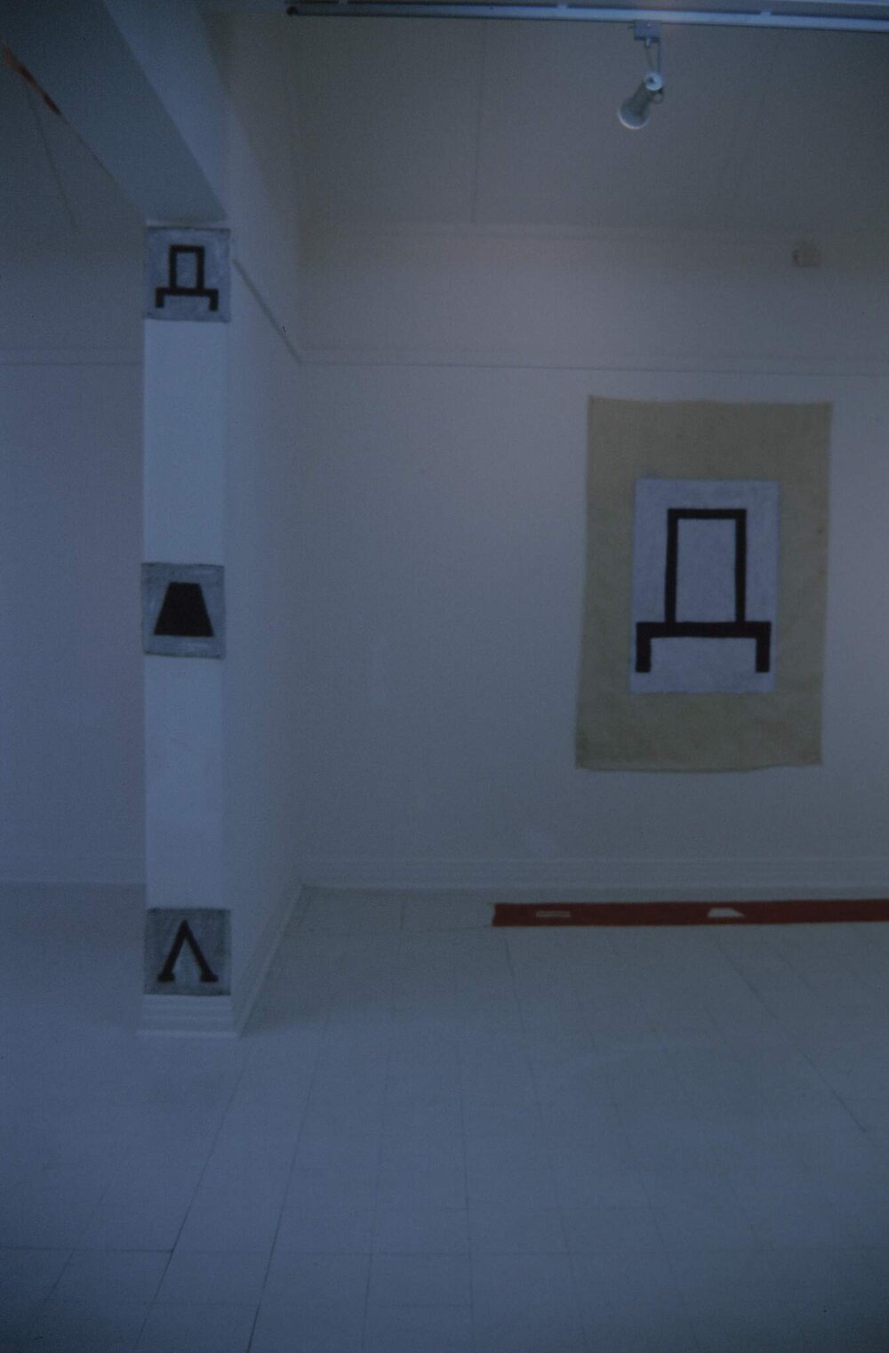 Rosemary Nolan: Paintings on Hessian