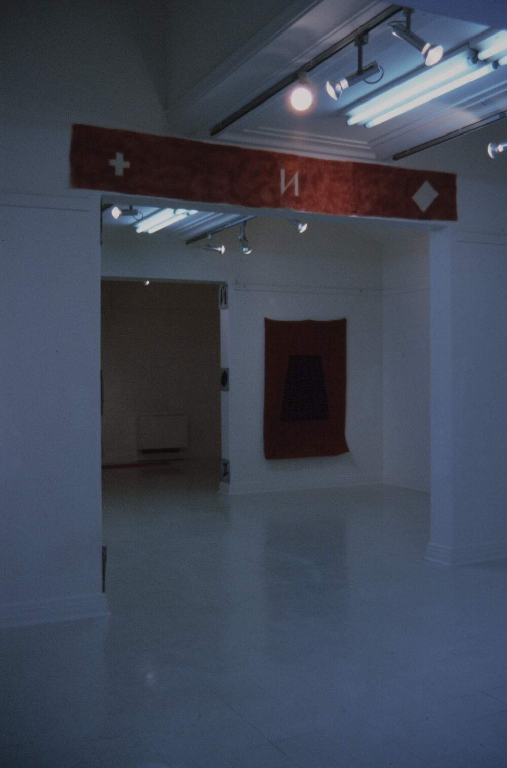 Rosemary Nolan: Paintings on Hessian