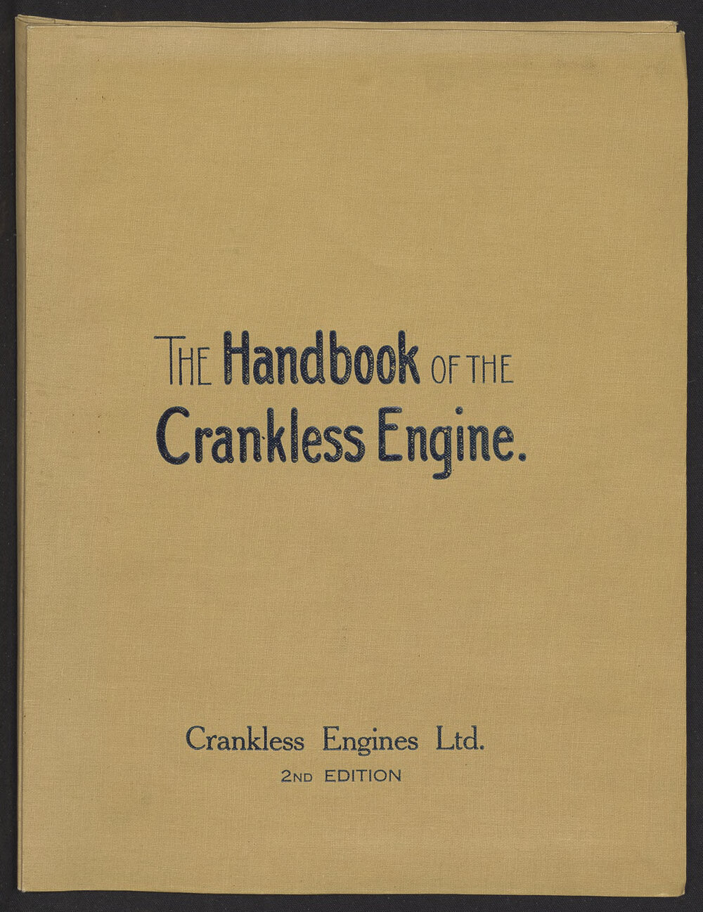 The Handbook of the Crankless Engine - Crankless Engines Ltd.