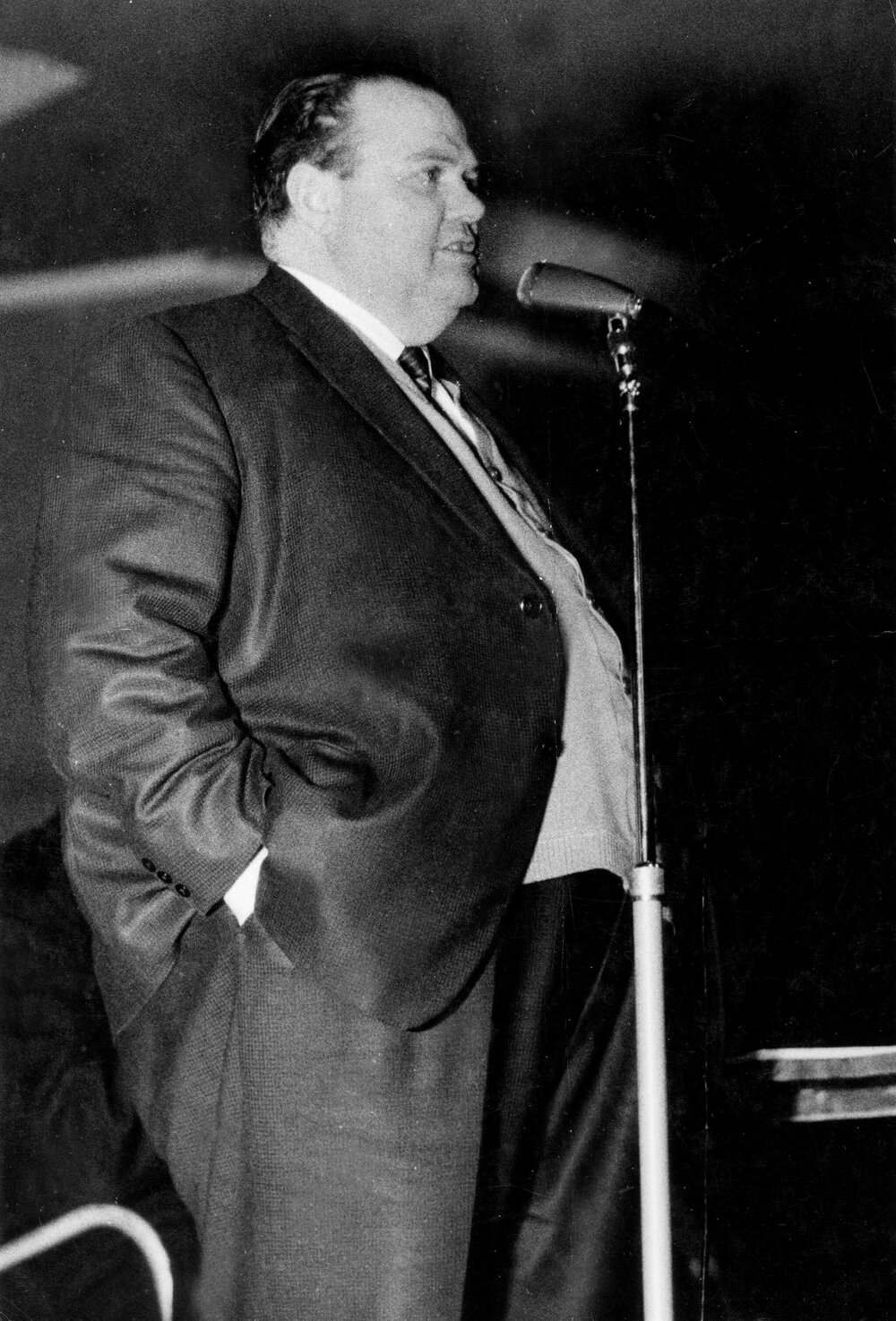 Mick Jordan, Secretary of the Victorian Trades Hall Council.