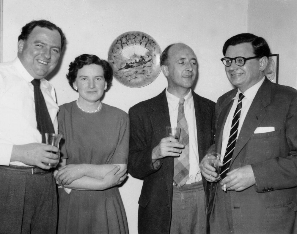 Staff of the Comminist Party newspaper the 'Guardian',  in Melbourne in the early 1960s.