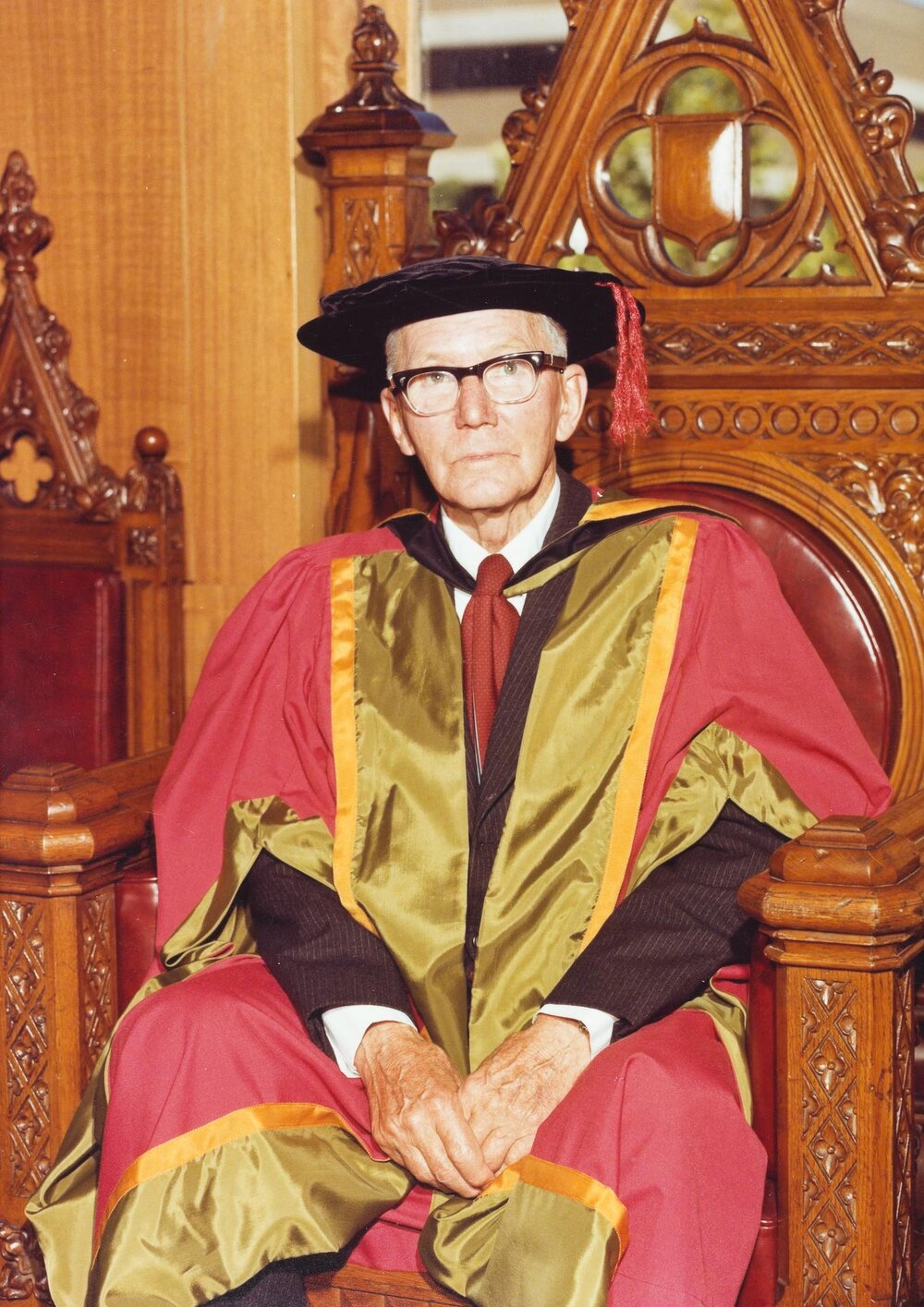 Sir Ian William Wark, 1977.