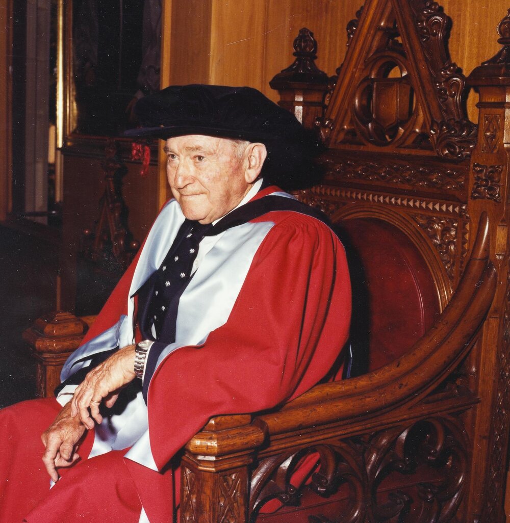Professor Herbert Burton, 1983.