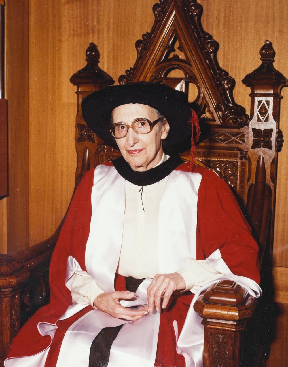 Dr Ursula Hoff, 10 December 1983.
