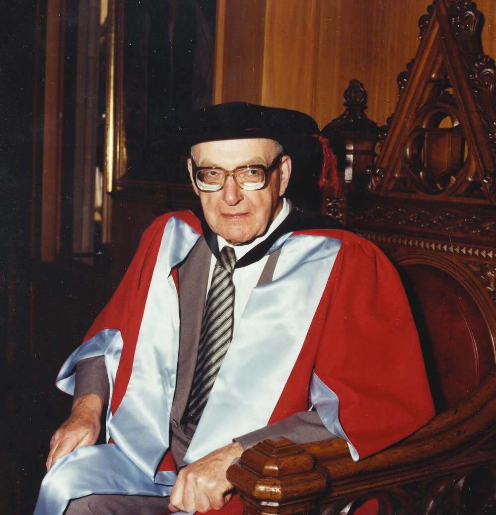 Professor Emeritus Wilfred Prest, 1983.