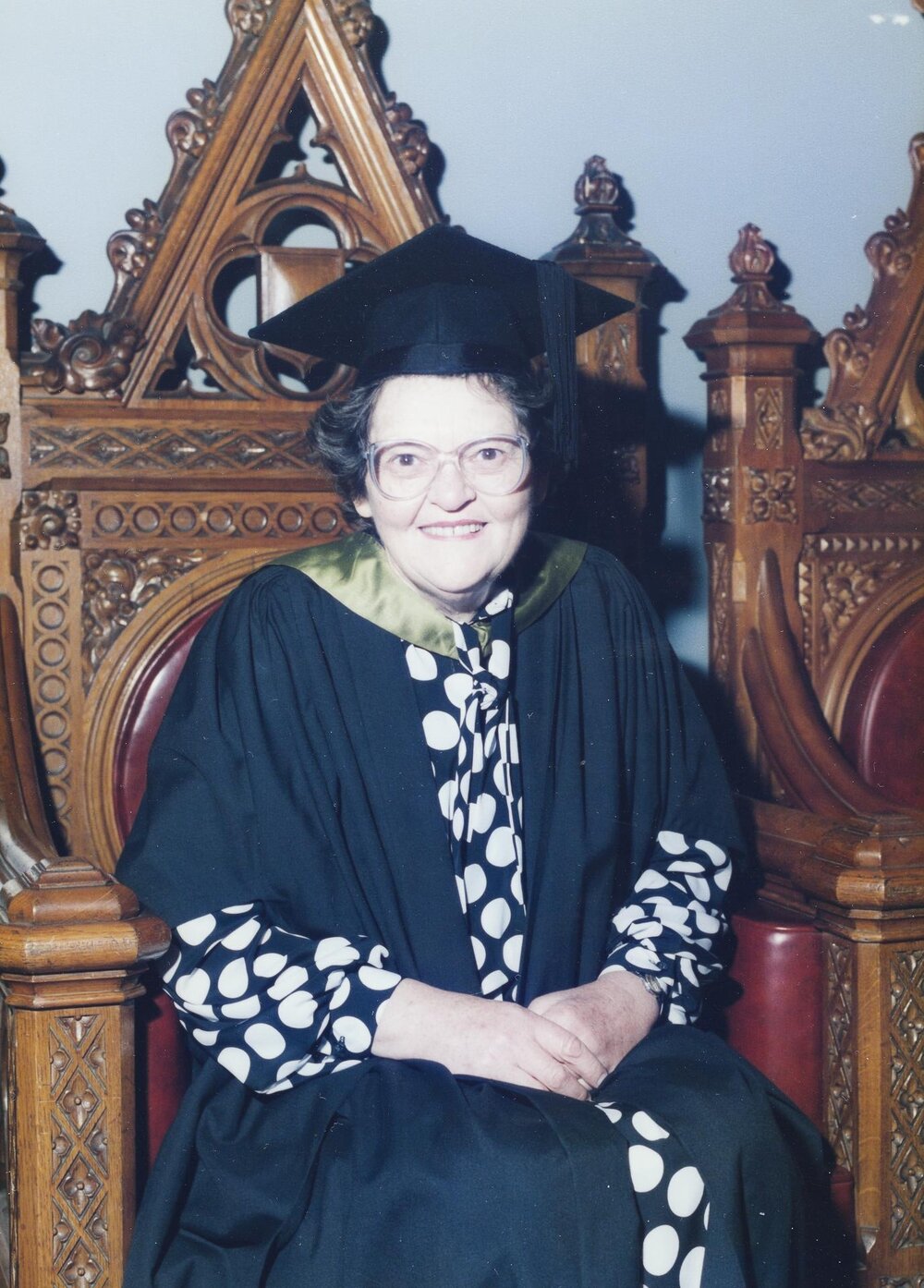 Betty Laby, 14 December 1985.