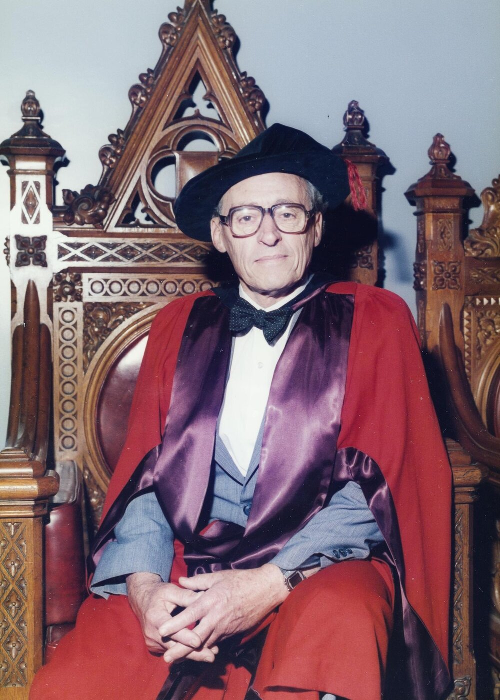 Professor D. C. Blood, 14 December 1985.