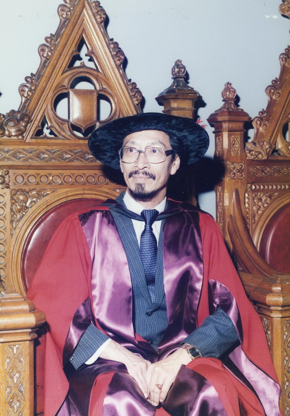Professor Dr Omar Bin Abdul Rahman, 14 December 1985.