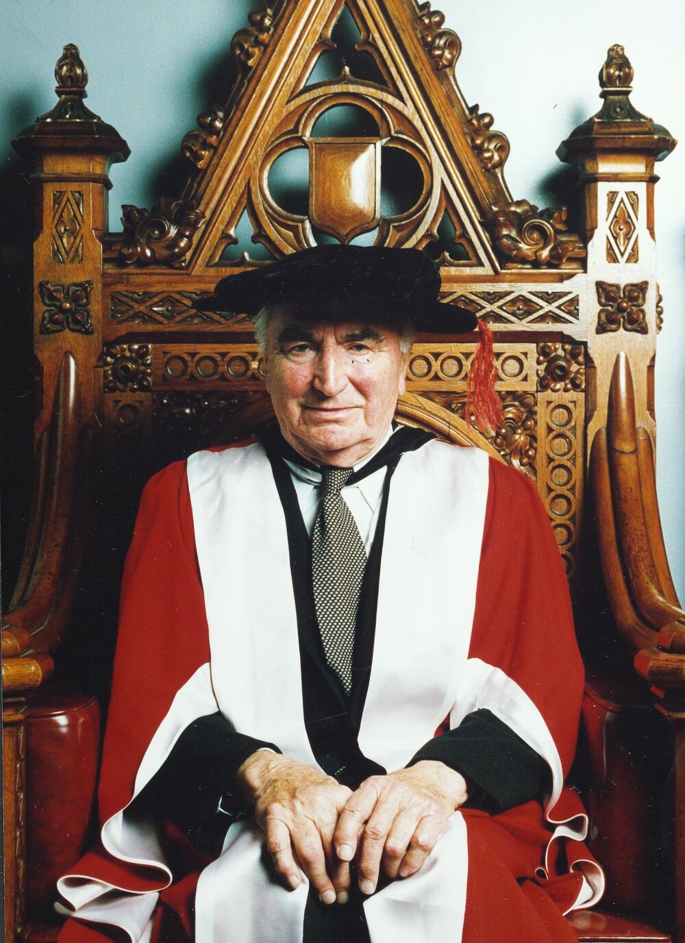 Professor Emeritus John S. Turner, 12 December 1987.