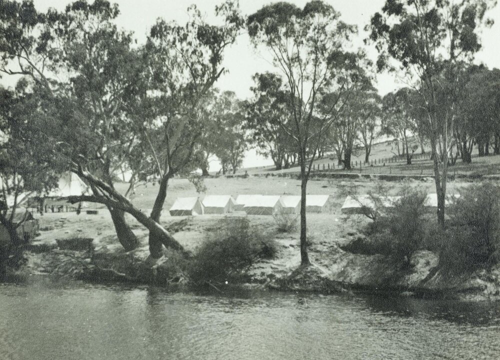 Survey camp, University of Melbourne, 1939.