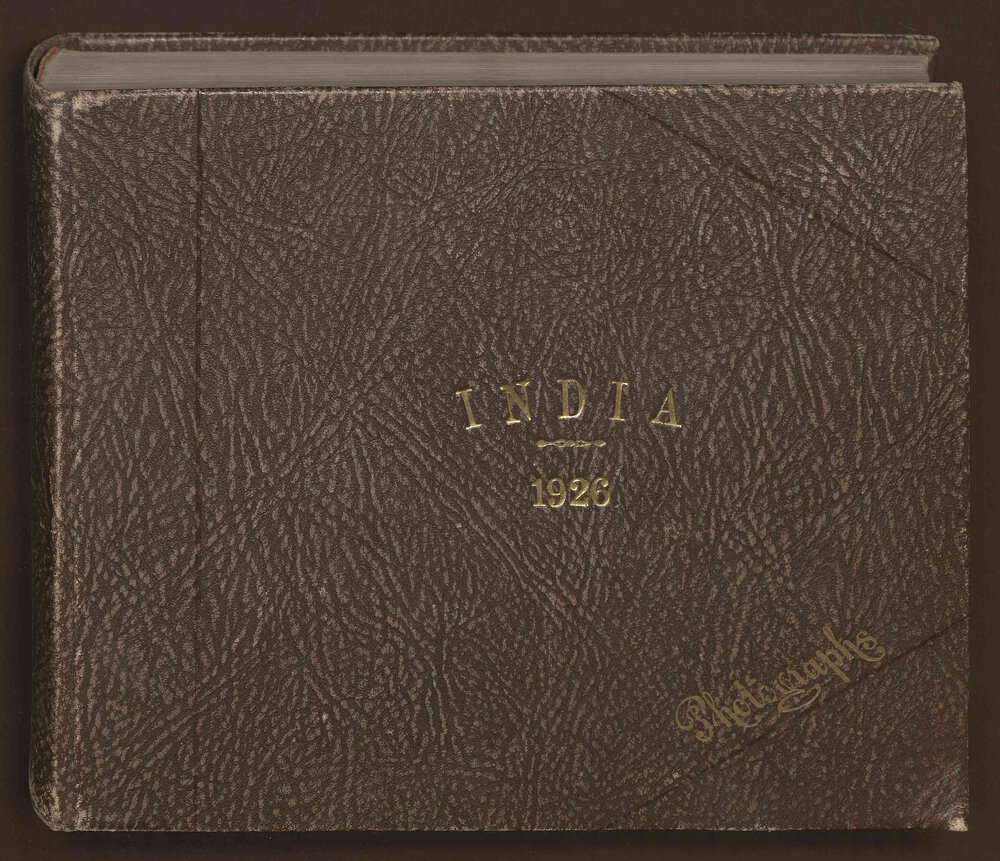 Photograph album, India 1926