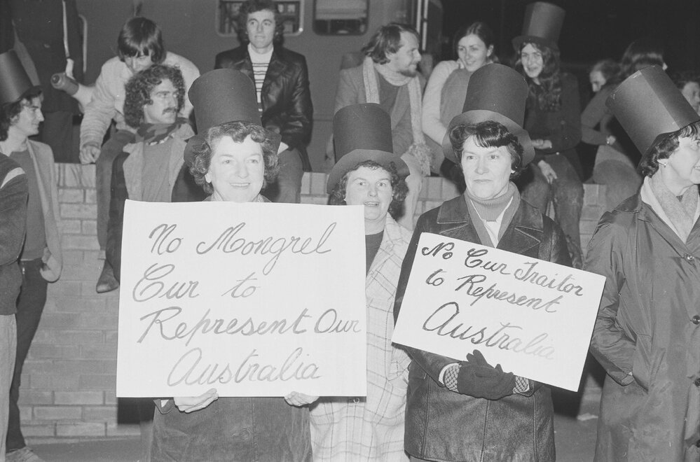 Sir John Kerr demonstration, 23rd June 1976