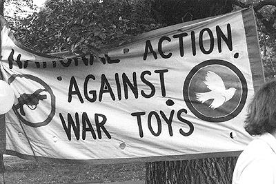 Palm Sunday rally, Carlton Gardens, 19th March 1989