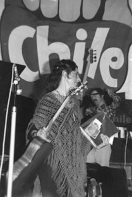 Quilapayun concert in Dallas Brookes Hall, Melbourne.