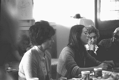 Angela and Michele Bachelet at the Congress for International Co-operation and Disarmament camp at Daylesford.
