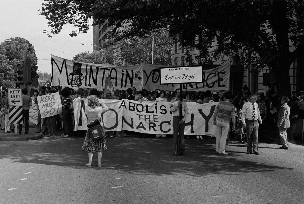 Anti-John Kerr rally, 12th November 1976