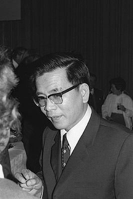 Charge d'Affairs of the Embassy of the Democratic Republic of Vietnam, Nguyen Dy Nien.