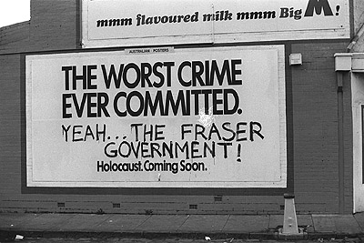 Congress for International Co-operation and Disarmament-U.N. Disarmament Campaign graffiti