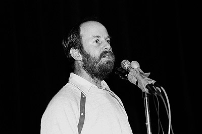 Harry Van Moorst at Persian Gulf crisis meeting, 15th November, 1990.