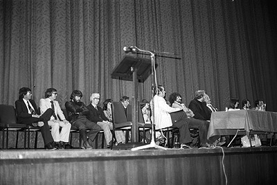 Defend the ABC meeting, Melbourne Town Hall, 23rd November 1976