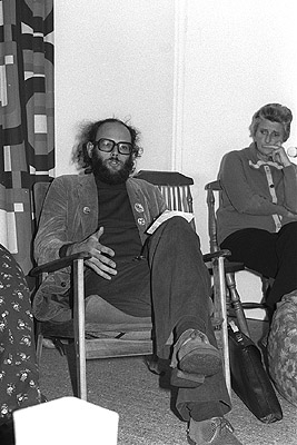 Peter Jones at Omega protest meeting, 14th June 1978