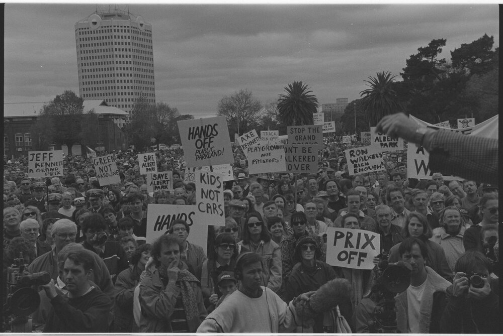 Save Albert Park rally, 1994