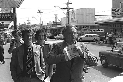 Tony Ross street campaign