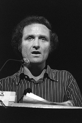 Robyn Williams at Aunty's Nieces and Nephews rally, 7th December 1978