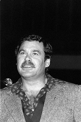 Ron Barassi at Aunty's Nieces and Nephews Rally, 7 December 1978.