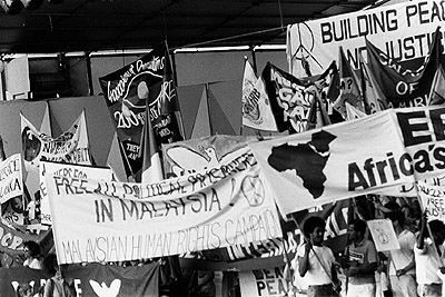 Palm Sunday rally, Myer Music Bowl, April 1988