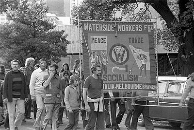 May Day march in Melbourne 1975